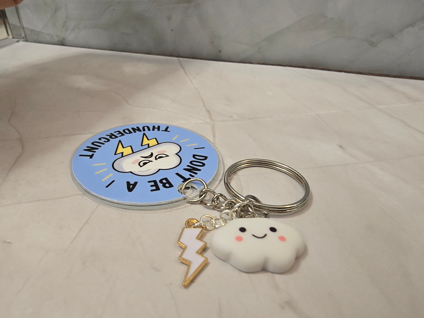 Don't be a Thunderc*nt - Keyring