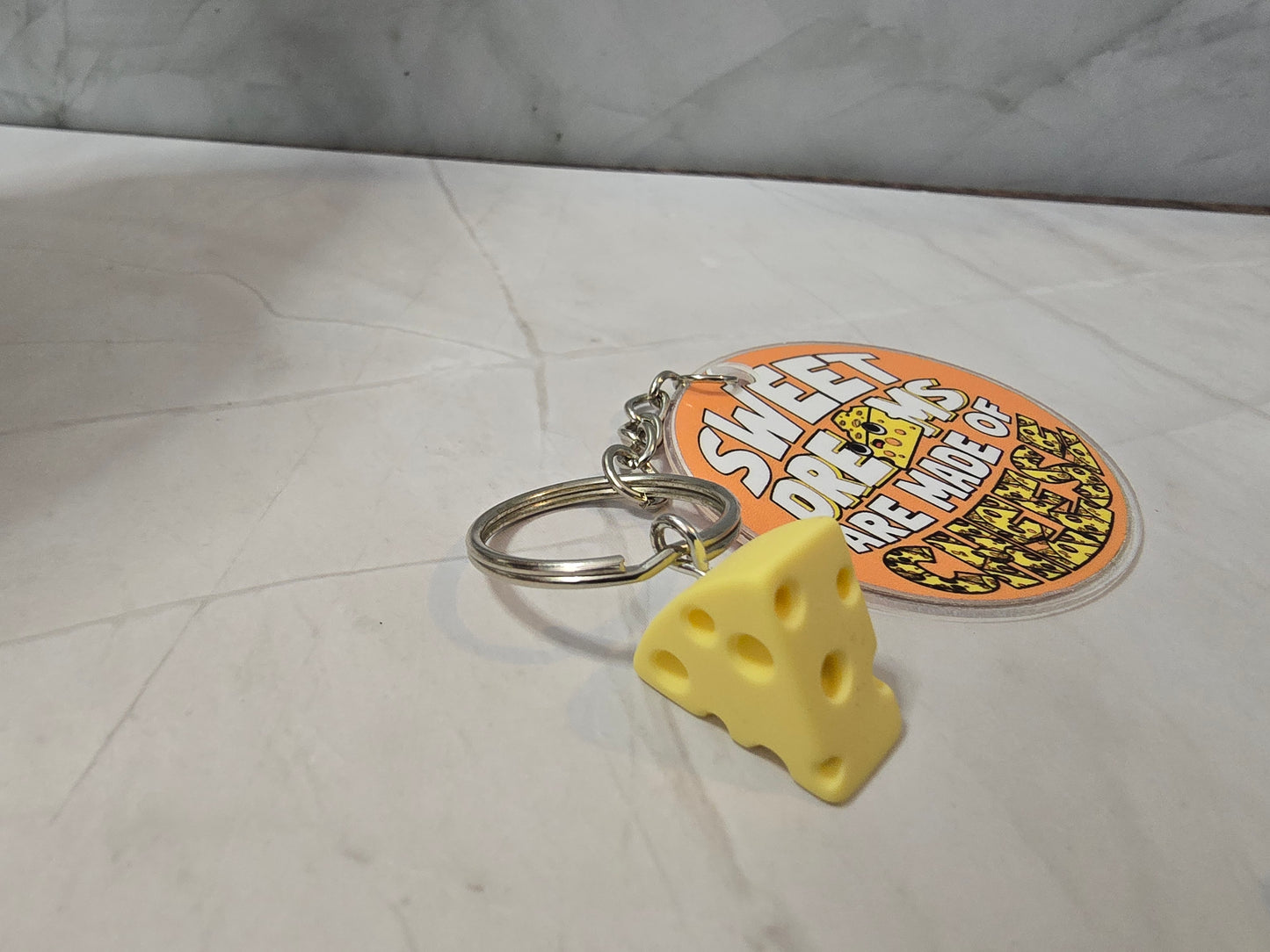 Sweet Dreams are made of Cheese - Keyring