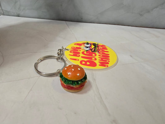 I Love a Big Whopper - Keyring