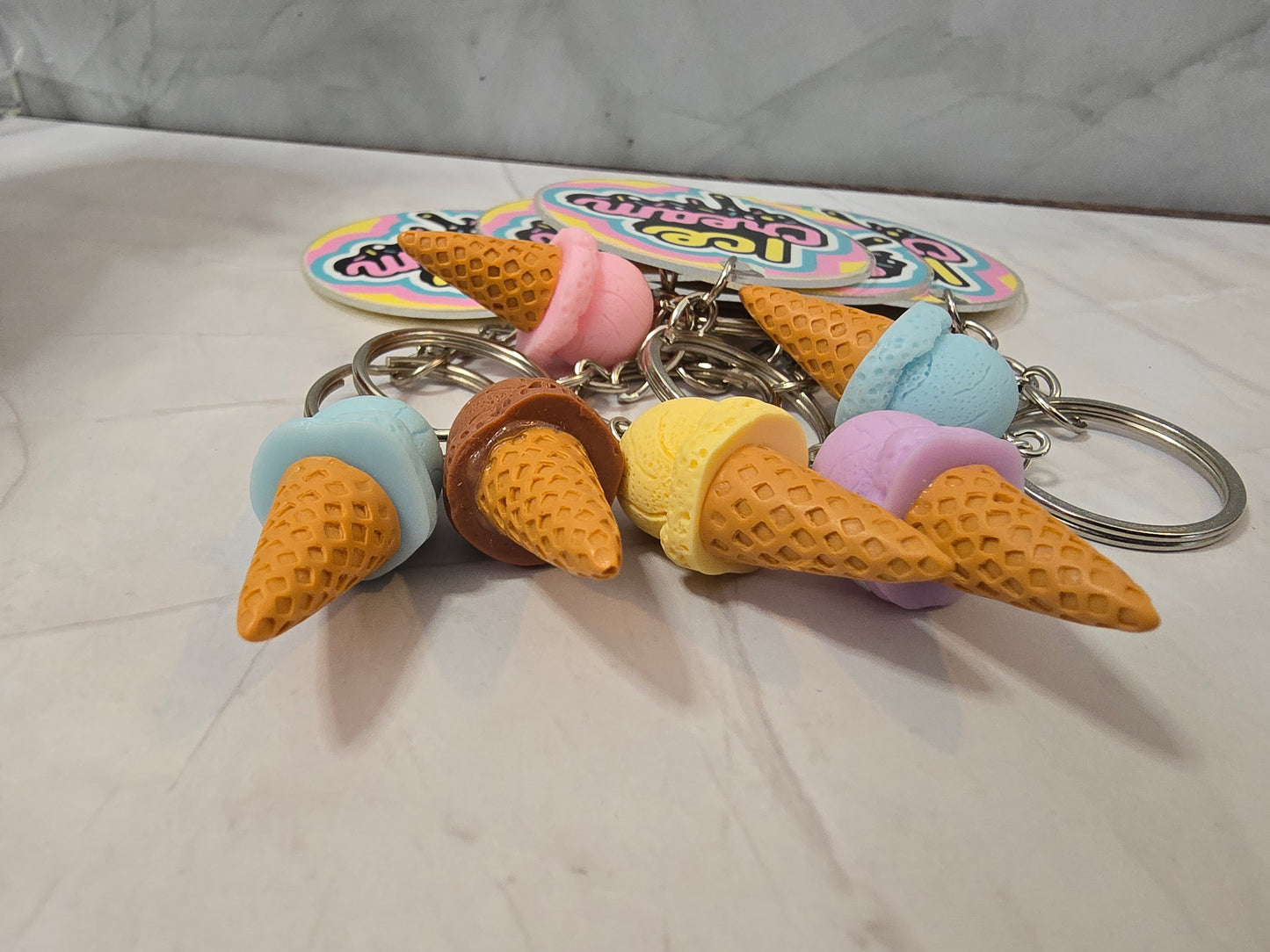 Official Ice Cream Taster - Keyring