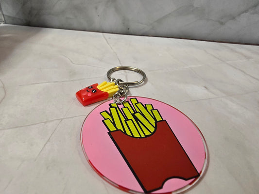 Fries before Guys - Keyring