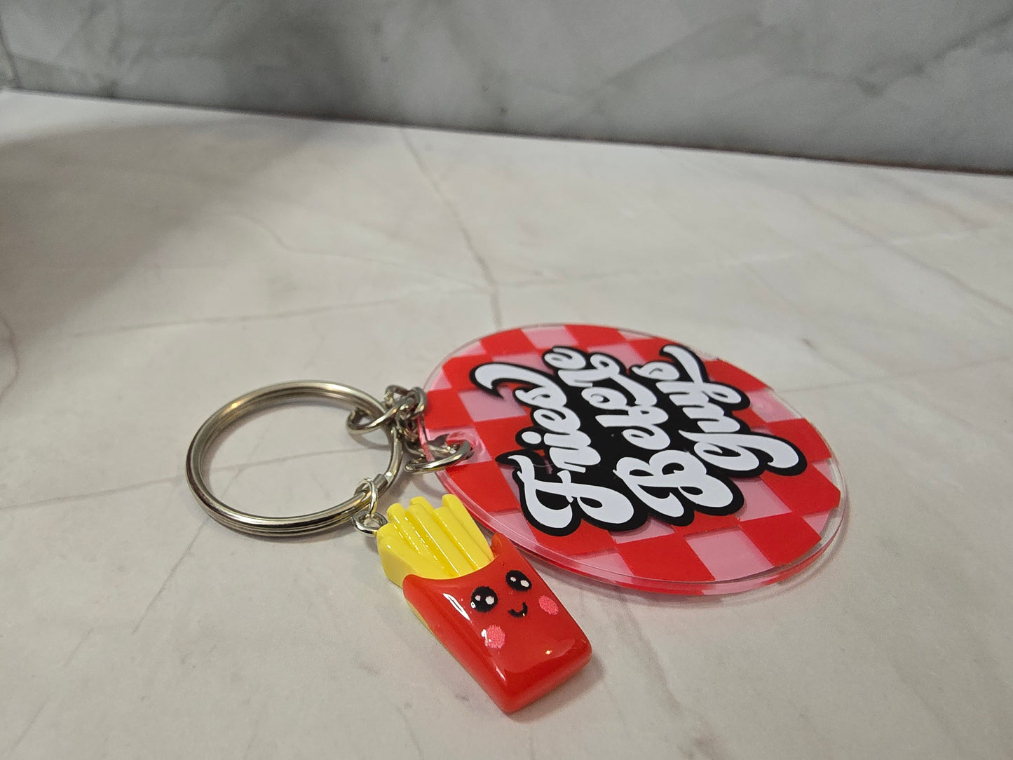 Fries before Guys - Keyring