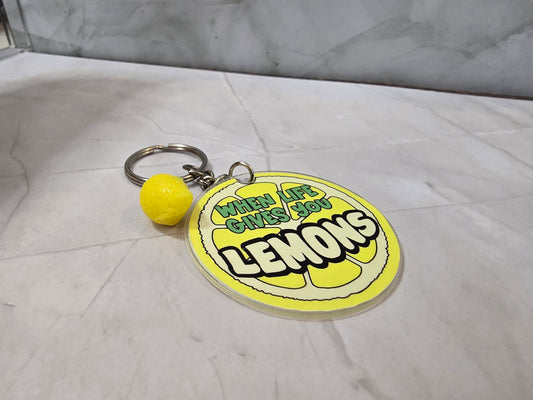When Life Gives You Lemons - Keyring