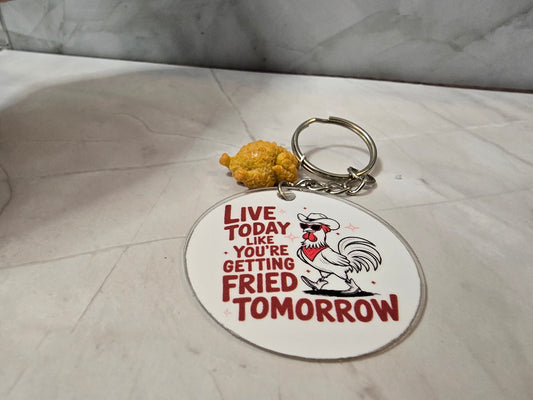 Fried Chicken - Keyring