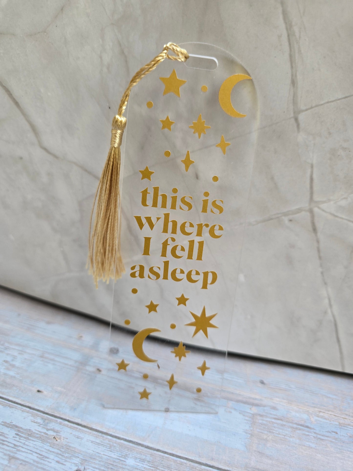 This is Where I Fell Asleep - Bookmark