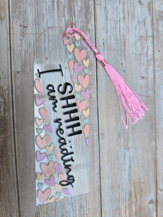 Shhh I'm Reading - Bookmark